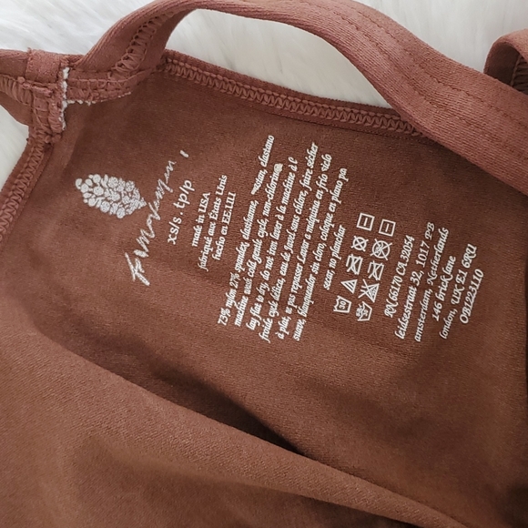 41. Free People Good Karma Onesie Nutmeg - Picture 6 of 13